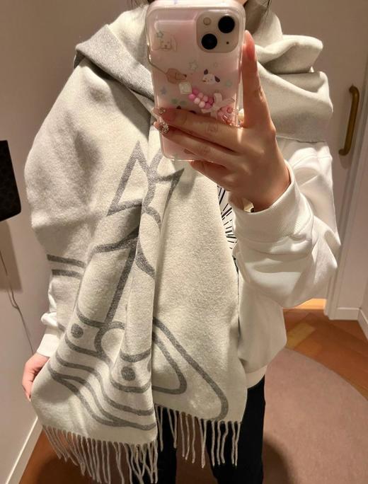西太后VivienneWestwood”四色羊毛围巾（ZT*DSX） 商品图12