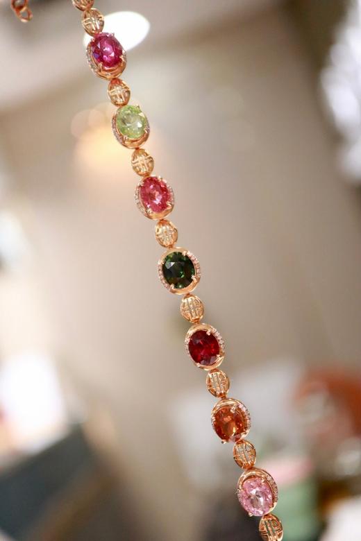 18ct 碧玺手链 商品图4