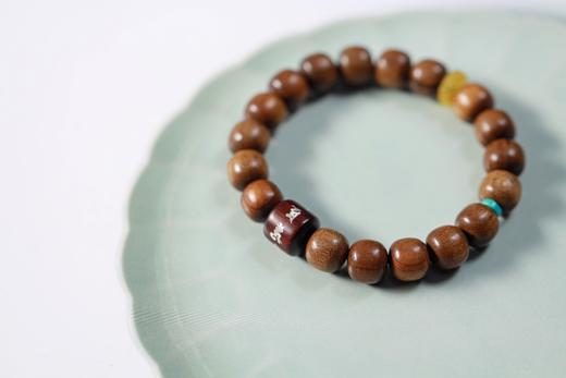 JSNM0056°老料金丝楠木手串 商品图2