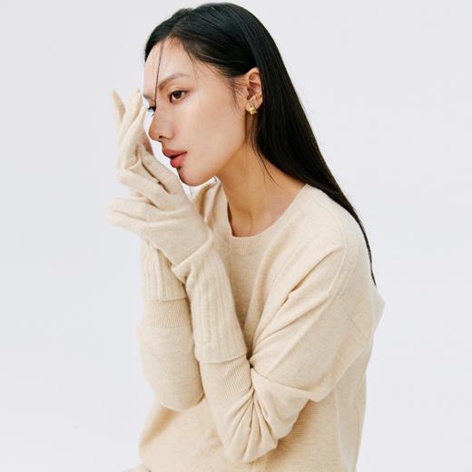 东黎 • 山羊绒女士冬季五指手套 3375 商品图1