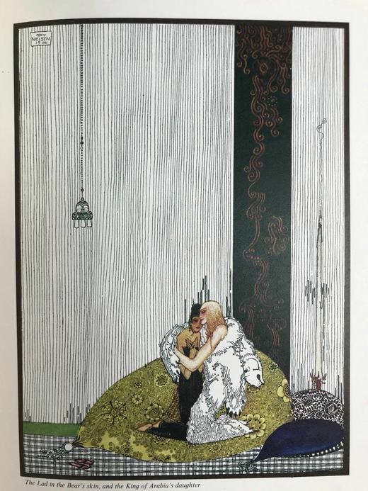 丹麦怪杰凯·尼尔森经典彩色图！东边太阳西边月：北欧老故事集 精装16开 商品图12