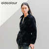 oldcolour秋冬新款宽松系带收腰休闲百搭外套女P440401A1 商品缩略图0