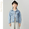 笛莎千与男童2024秋季新款休闲复古水洗牛仔外套 商品缩略图0