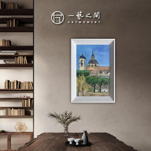 孙洪敏《印象-欧洲4》油画 20CMx30CM 约0.54平尺（已装框）【原作编号YH0014】 商品图2