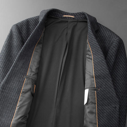 【新款DDA】大依优型品质西服外套商务夹克男宽松加肥加大码上衣胖子正装休闲 商品图6