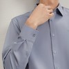 【三防面料】柒牌长袖衬衫男2024秋季新款商务正装易打理翻领衬衣	127A70230 商品缩略图2