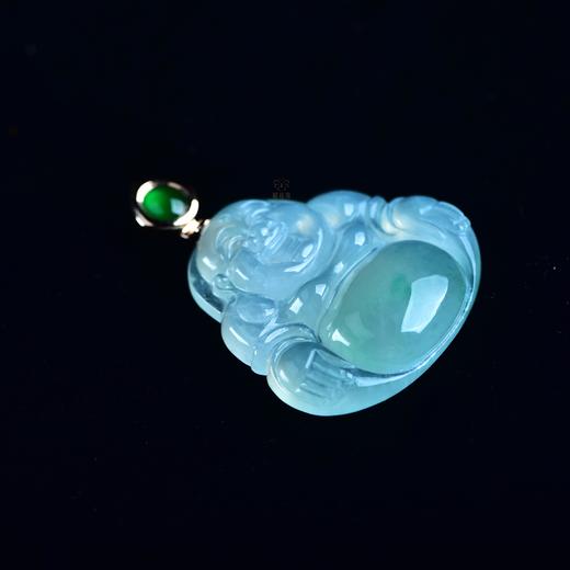 【花开见佛】飘绿佛公坠大-GZ12407036 商品图1