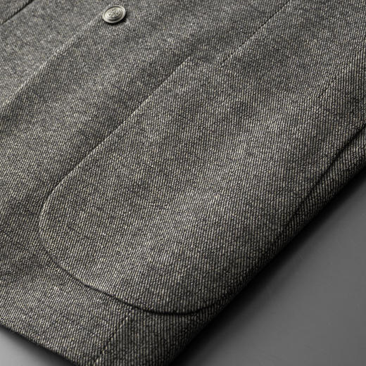 【新款DDA】大依优型品质西服外套商务夹克男宽松加肥加大码上衣胖子正装休闲 商品图4