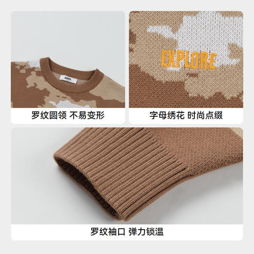 【实体店同款】男童超柔棉毛衣冬季新款安奈儿童装AB444602 商品图4