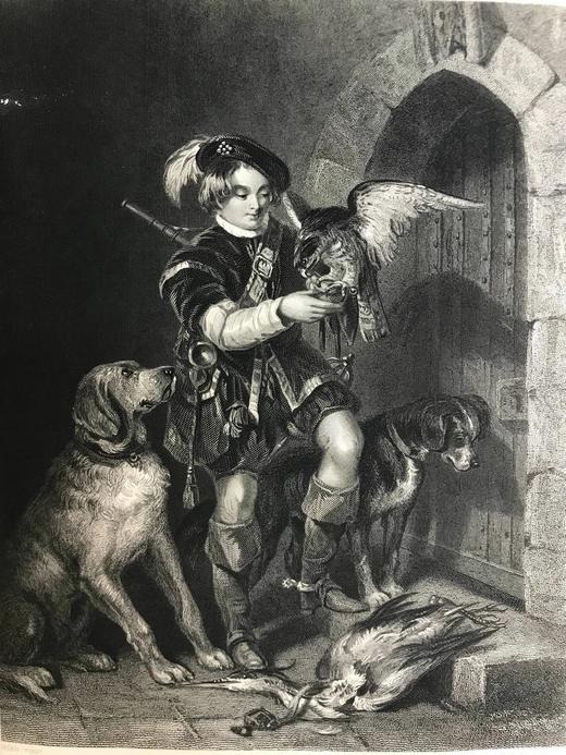 33*25cm！1858年 艺术杂志 数百幅版画插图 真皮精装大16开 商品图5