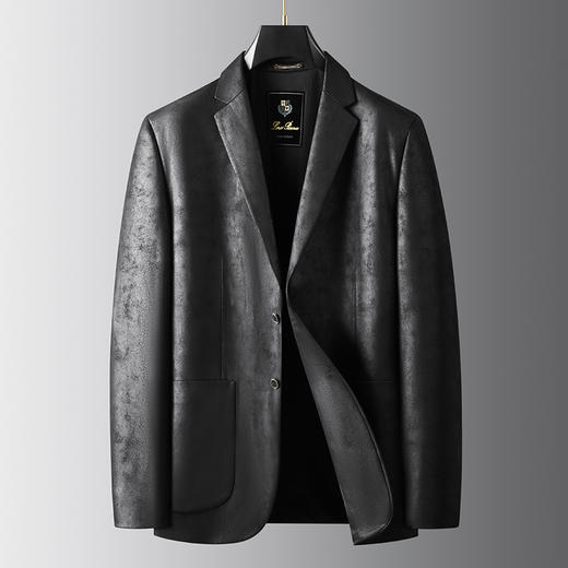 【新款DDA】大依优型品质西服外套商务夹克男宽松加肥加大码上衣胖子正装休闲 商品图2