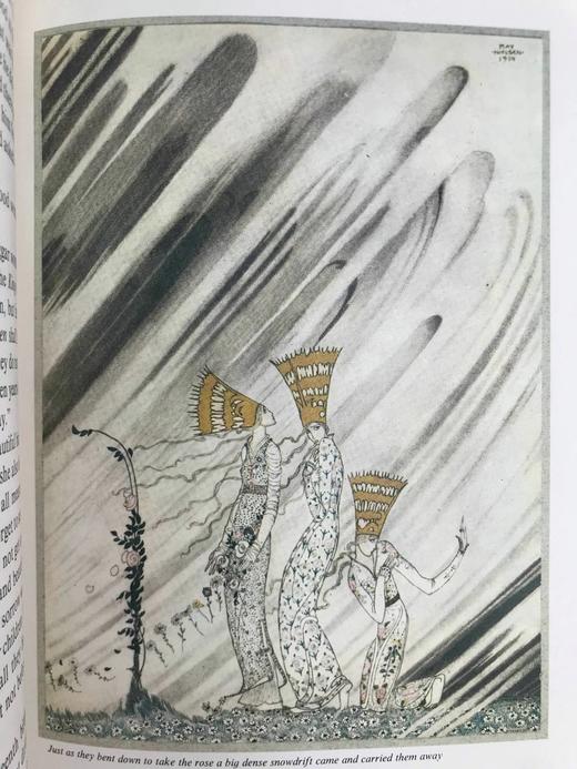 丹麦怪杰凯·尼尔森经典彩色图！东边太阳西边月：北欧老故事集 精装16开 商品图7