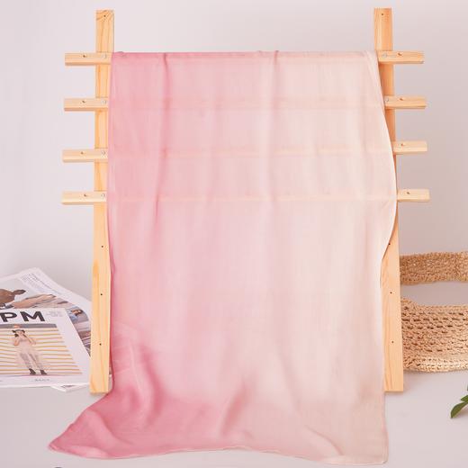 青云染/ClouDyeing【晕染丝巾】丝绸轻薄款抗皱桑蚕丝披肩-送礼长巾 商品图4