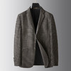 【新款DDA】大依优型品质西服外套商务夹克男宽松加肥加大码上衣胖子正装休闲 商品缩略图0