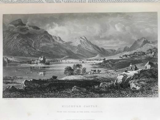 33*25cm！1858年 艺术杂志 数百幅版画插图 真皮精装大16开 商品图13