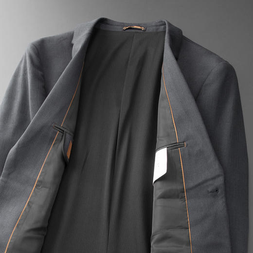 【新款DDA】大依优型品质西服外套商务夹克男宽松加肥加大码上衣胖子正装休闲 商品图7