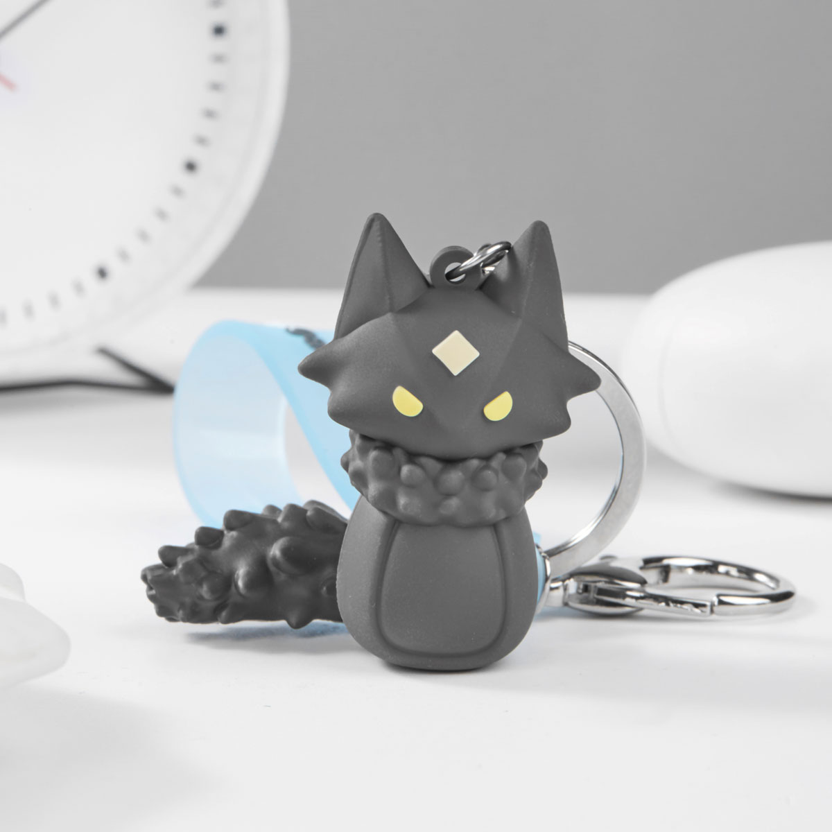 Sky立体钥匙扣 - 恶作剧皮皮猫