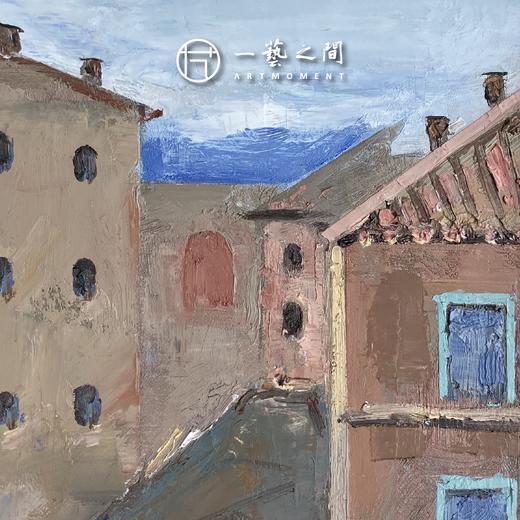 孙洪敏《印象-欧洲20》油画 20CMx30CM 约0.54平尺（已装框）【原作编号YH0030】 商品图1