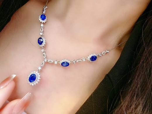 5.5克拉蓝宝石项链（24小时鉴赏） 商品图1