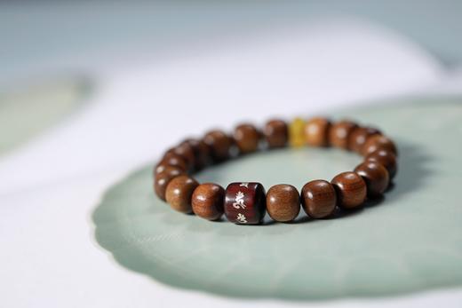 JSNM0056°老料金丝楠木手串 商品图3