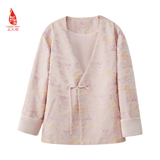 SAINTJOY/上久楷宋锦女式 中式上衣 复古 龙行云纹锦 CY1024207025 商品图0