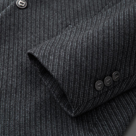 【新款DDA】大依优型品质西服外套商务夹克男宽松加肥加大码上衣胖子正装休闲 商品图3