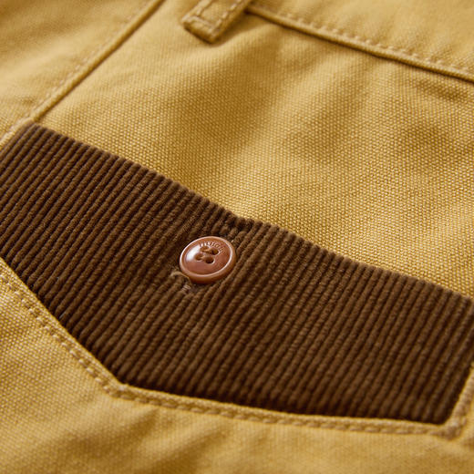 谜底A型短裤女士2024冬季新品简约时尚高腰百搭宽松靴裤244MK1676 商品图3