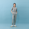 东黎 •山羊绒女士秋冬逸彩绒行束脚长裤  4247 商品缩略图5
