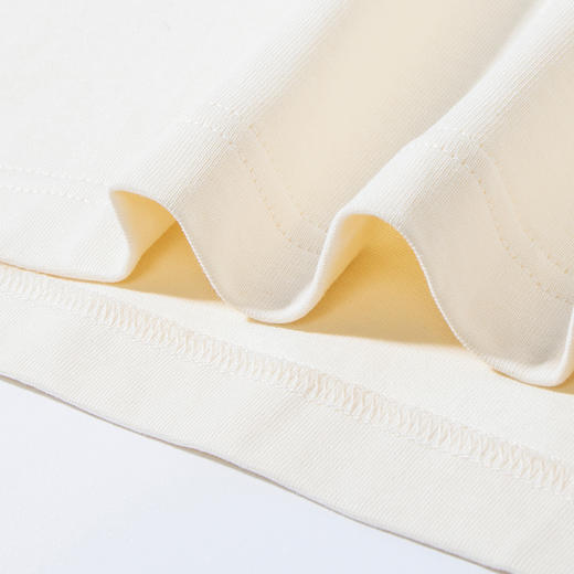 自由基地秋冬新款250克纯棉潮牌插肩圆领长袖T恤卫衣拼色男女同款 NMT-2181 商品图3