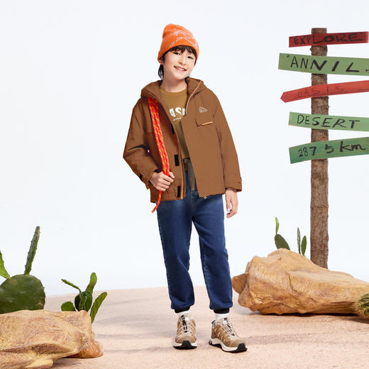 男童运动外套冬季新款安奈儿童装实体店同款AB445766 商品图3