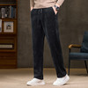 【DQ】大依优型大码松紧腰休闲长裤男舒适休闲简约百搭加肥加大男装潮款 商品缩略图2