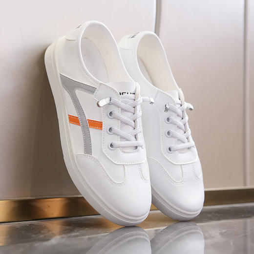 【福利款】女鞋韩版百搭休闲单鞋小白鞋舒适防滑学生鞋透气平底_ym 商品图3