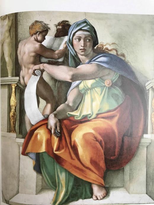 米开朗基罗与西斯廷教堂的创作 142幅彩色插图 精装大16开 商品图9