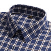 【羊毛混纺】罗蒙男士秋款长袖翻领格子衬衫通勤时尚休闲百搭衬衣男 商品缩略图4
