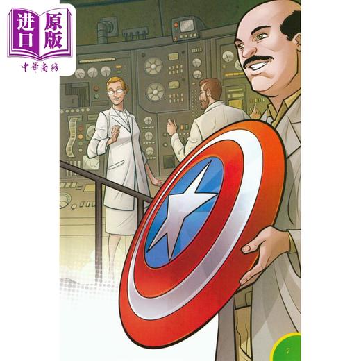 【中商原版】迪士尼阅读世界1级 美国队长的故事 World of Reading This is Captain America Level 1英文原版进口 分级读物 商品图4