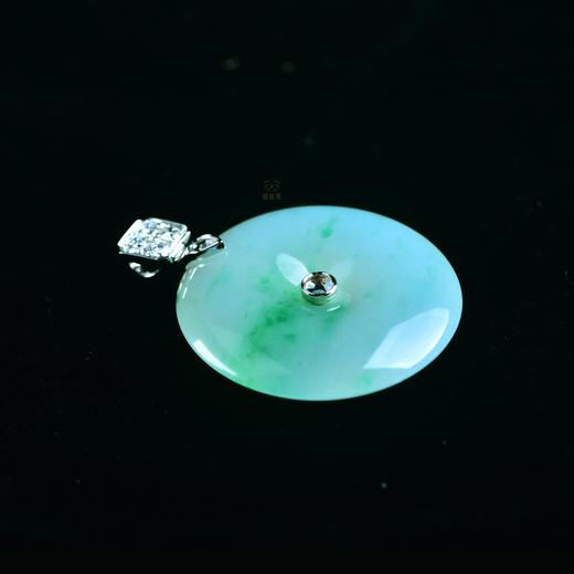 【圆满】飘绿平安扣-GZ12405015 商品图3