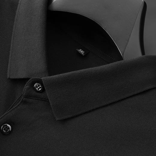 【新款DDA】大依优型大码长袖Polo衫翻领加肥加大肥佬休闲商务宽松透气上衣打底 商品图3