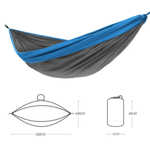 【小家电】趣游帮降落伞尼丝纺轻量化吊床Y11 HF 商品图3