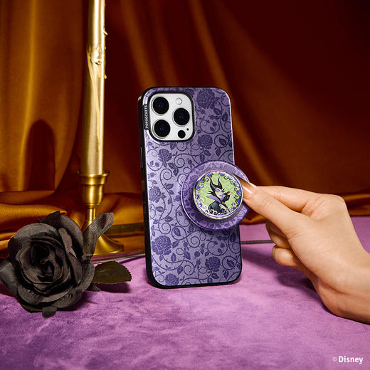 【迪士尼的反派狂欢】玛琳菲森画像·MagSafe圆啪嗒 MAGSAFE磁吸手机支架 Round圆啪嗒系列 蓝色 万圣节 商品图2