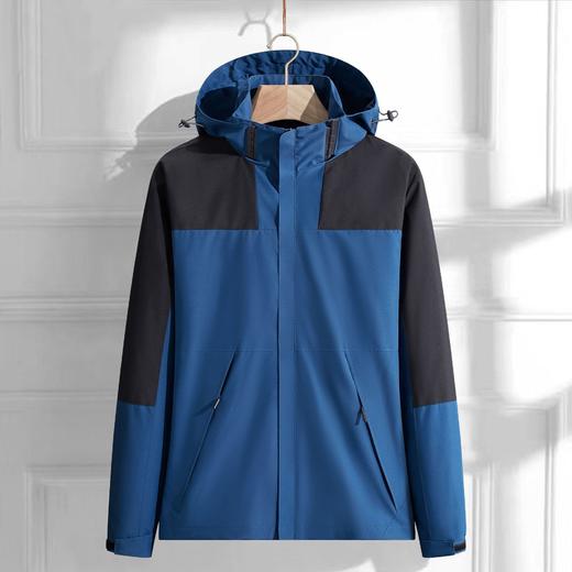 冲锋衣情侣款 宽松休闲外套男款 春秋季防风防水夹克外套 上衣运动户外登山服女 商品图5