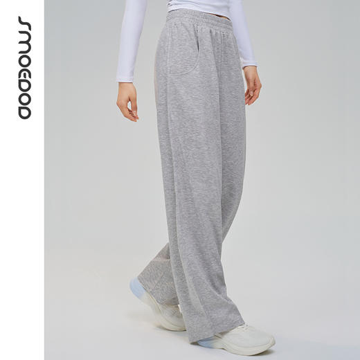 SMOEDOD/水沐伊朵软糯空气感阔腿裤秋冬百搭休闲运动瑜伽跑步6603 商品图1