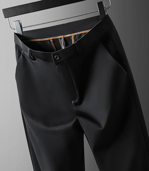 【新款DG】大依优型大码商务休闲裤西裤加肥加大裤子大号长裤胖子弹力 商品图5