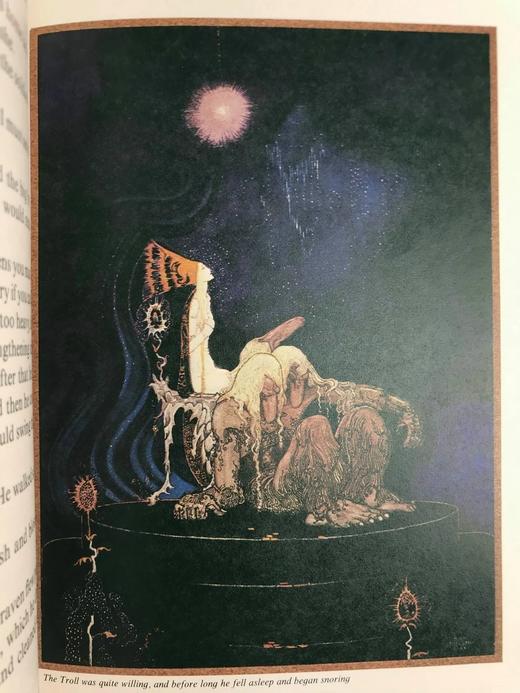 丹麦怪杰凯·尼尔森经典彩色图！东边太阳西边月：北欧老故事集 精装16开 商品图6