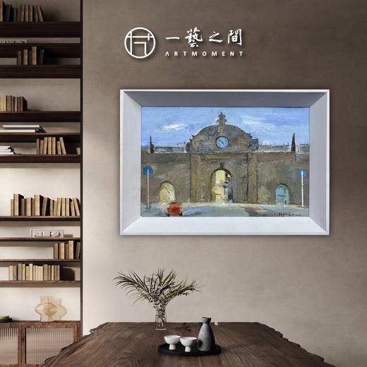 孙洪敏《印象-欧洲13》油画 20CMx30CM 约0.54平尺（已装框）【原作编号YH0023】 商品图2