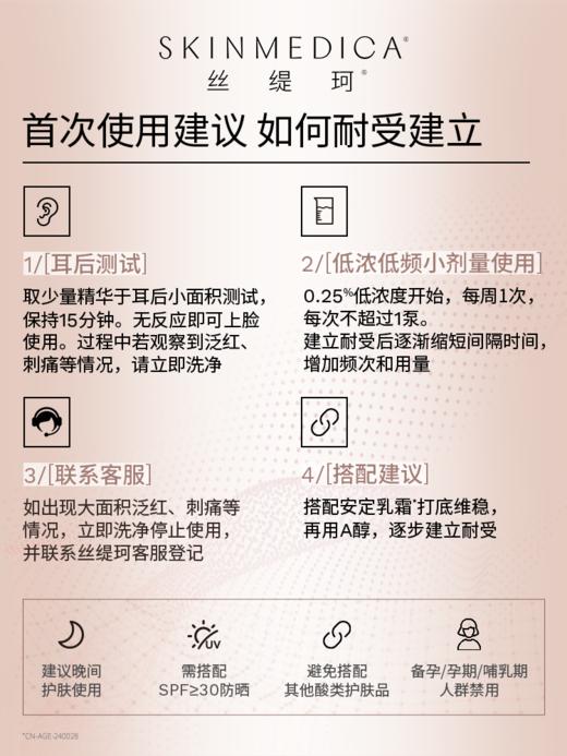SKINMEDICA丝缇珂视黄醇抗皱嫩肤精华乳29.6mL 商品图1
