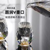 金箔白酒杯水晶玻璃家用高档小号一口子弹杯中式一品江山金山酒盅6壶6杯礼盒(带礼袋) 商品缩略图1