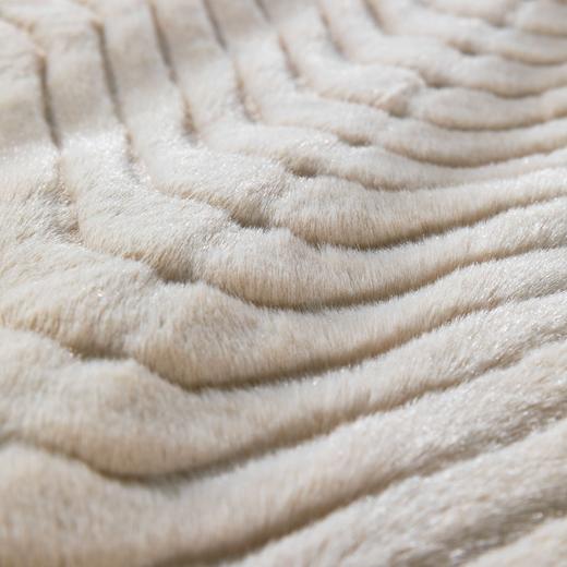 【远梦】防静电双层高端波浪纹仿貂毛毯 商品图8