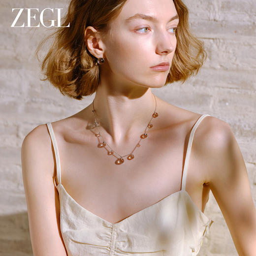 ZEGL设计师白露系列白露曦项链配饰女夏天轻奢高级感2024新款配饰 商品图4