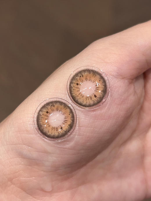 Recolook 日抛/半年抛 黑斑虹膜棕  普拉棕 14.2mm美瞳 商品图1