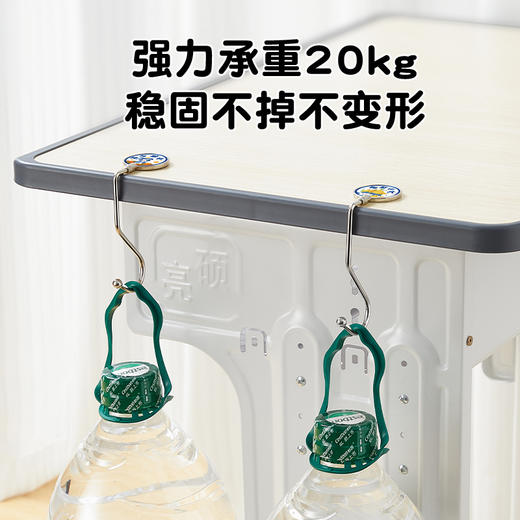 书包挂钩学生课桌挂包神器可拆卸免粘免贴可移动便携桌面专用挂包 商品图3